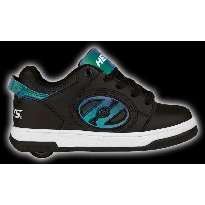 Heelys Voyager black reflective/black - fényvisszaverő logóval