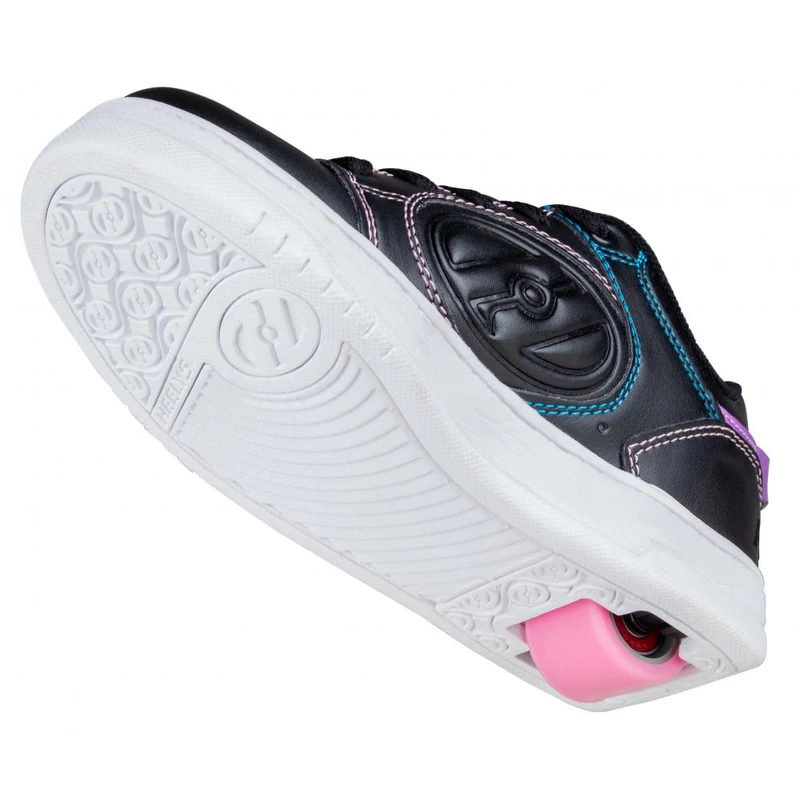 Heelys Voyager black/pink/rainbow foil