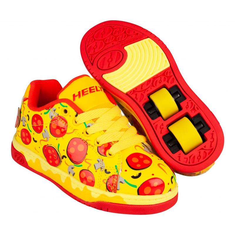 Heelys Split X2 pepperoni pizza