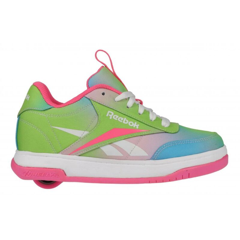 Heelys X Reebok Court Low electro pink/neon mint/digi glow