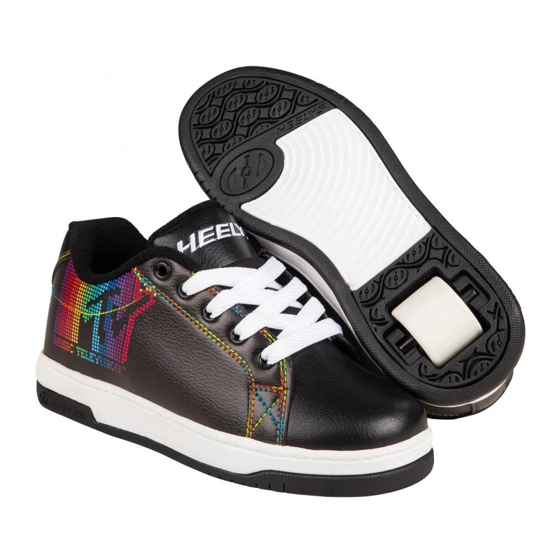 Heelys X MTV Split black/white/rainbow pu