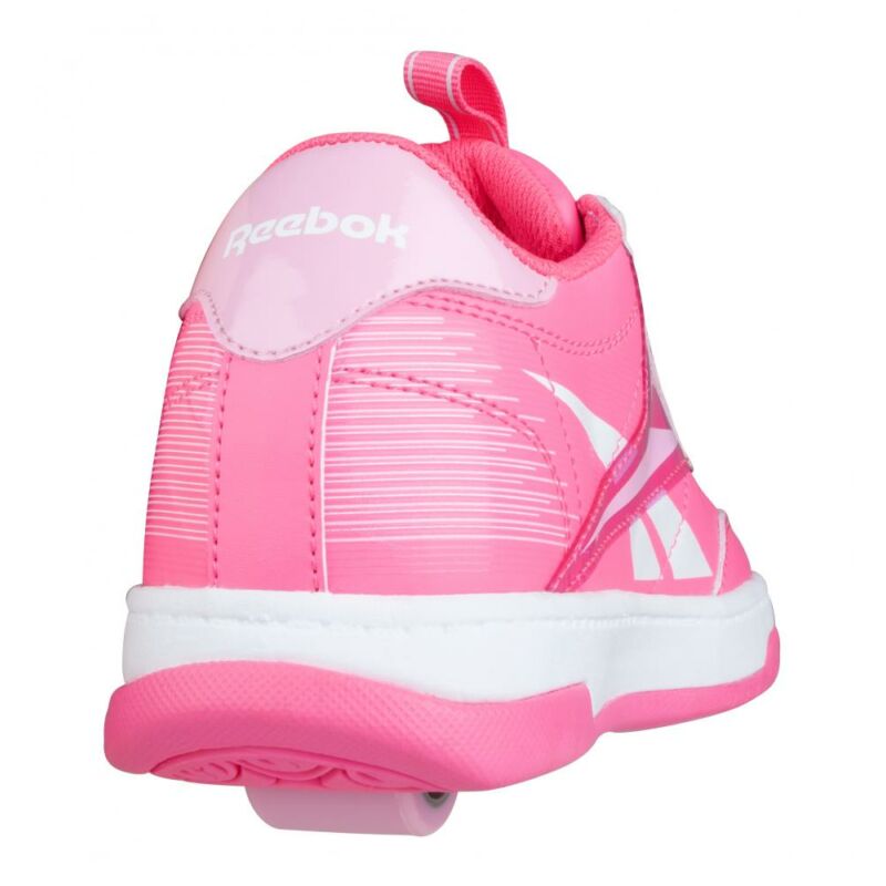 Heelys X Reebok Court Low solar pink/light pink/white